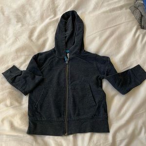 Crewcuts lightweight zippered hoodie